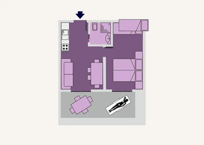 Apartmán Swim And Stay-beahost *